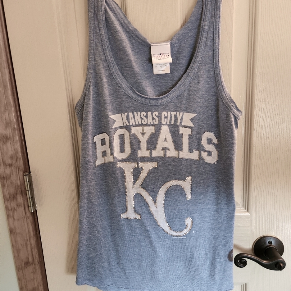 KC Royals baseball tank top